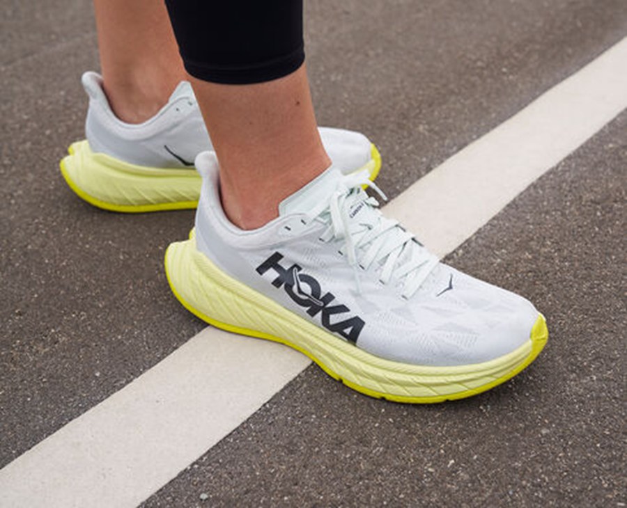 Tenis Hoka One One Feminino Branco - Carbon X 2 - 658-SBJDCO